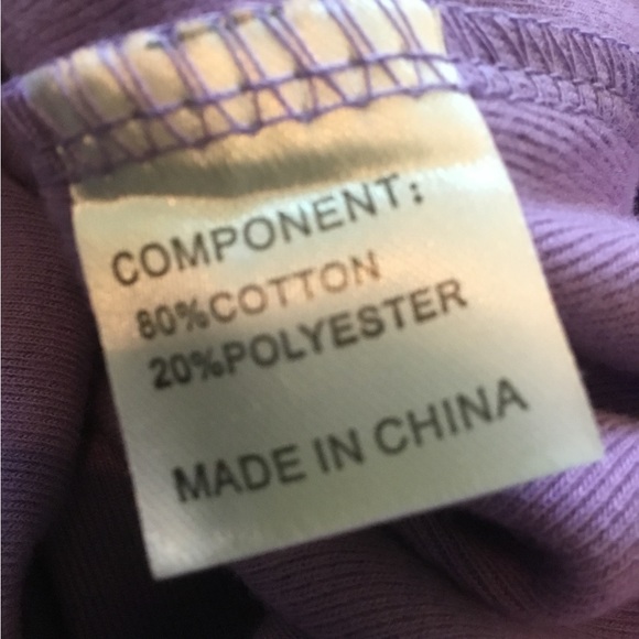 2 Mock Turtlnecks Bundled Together Short sleeve purple / coral Like new worn 1X - Picture 3 of 9